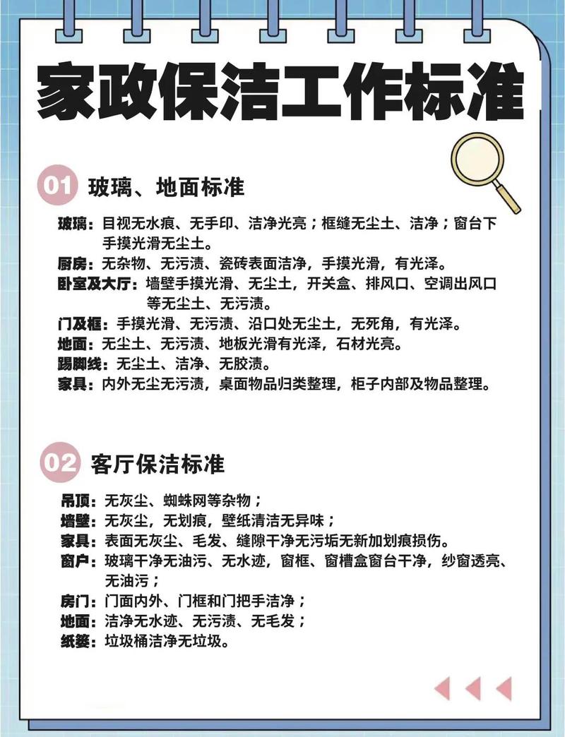 家政保洁具体包含哪些服务范围？