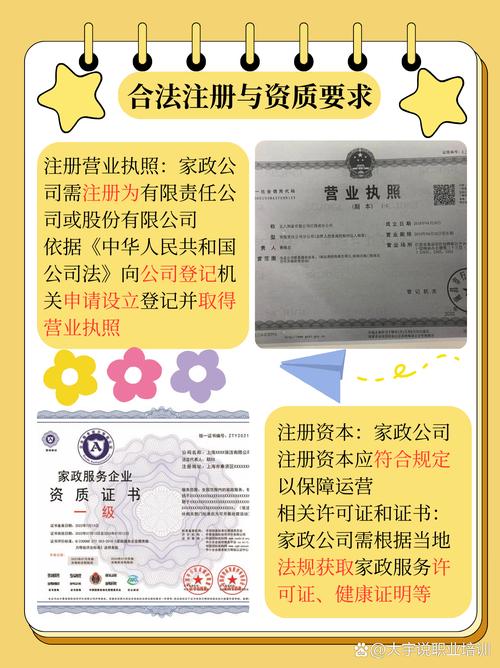 开家政公司需要准备哪些资质和资金？
